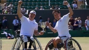 Wimbledon: Gustavo Fernández y Shingo Kunieda se consagraron campeones en dobles en tenis adaptado