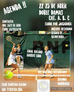 Torneo de tenis femenino en Club Deportivo Casino