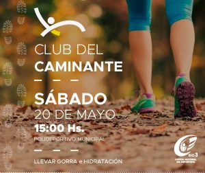 ESTE SÁBADO SE REALIZA UNA NUEVA ACTIVIDAD DEL CLUB DEL CAMINANTE