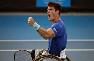 Gustavo “Lobito” Fernández venció al belga Joachin Gerard y paso a cuartos de final en el US Open