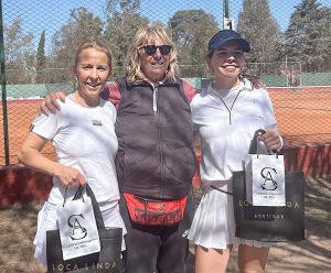 Un nuevo encuentro femenino de tenis se jugó en la escuela de Ivanna Madruga en el Casino