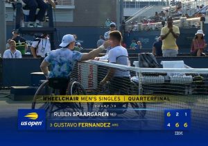 Riotercerense Gustavo Fernández quedó en semifinales en el abierto de Tenis US OPEN