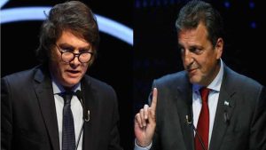 Balotaje entre Javier Milei y Sergio Massa según resultados oficiales al 98,51%