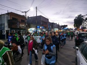 Paro General y Nacional: Gremios y organizaciones sociales marcharon en Río Tercero